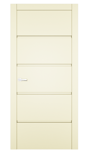 Міжкімнатні двері Estetdoors Grand 1D /2 RAL1013 Глухі Фарба