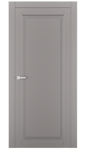 Міжкімнатні двері Estetdoors Grand 2D /1.1 RAL7036 Глухі Фарба
