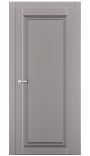 Міжкімнатні двері Estetdoors Grand 2D /2.1 RAL7036 Глухі Фарба