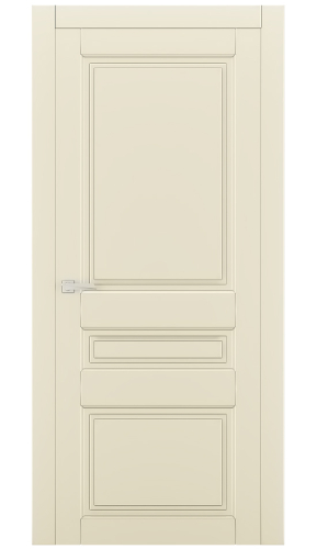 Міжкімнатні двері Estetdoors Grand 2D /1.3 RAL1013 Глухі Фарба