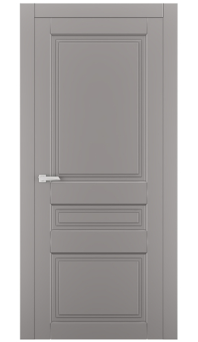 Міжкімнатні двері Estetdoors Grand 2D /1.3 RAL7036 Глухі Фарба