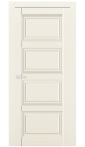 Міжкімнатні двері Estetdoors Grand 2D /2.4 RAL9001 Глухі Фарба