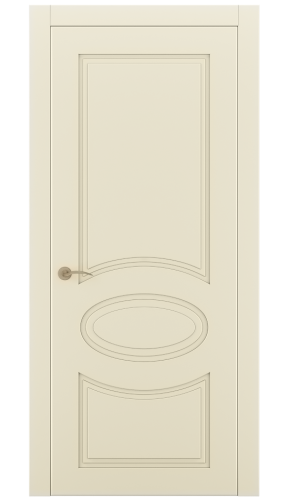 Міжкімнатні двері Estetdoors Grand 2D /7 RAL1013 Глухі Фарба