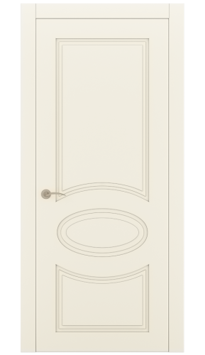 Міжкімнатні двері Estetdoors Grand 2D /7 RAL9001 Глухі Фарба