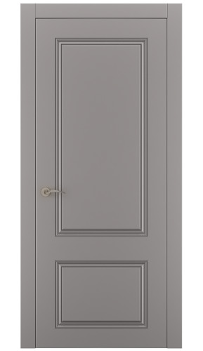 Міжкімнатні двері Estetdoors Grand 2D /8 RAL7036 Глухі Фарба