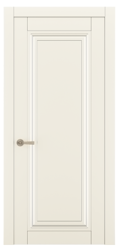 Міжкімнатні двері Estetdoors Grand 3D /1.1 RAL9001 Глухі Фарба