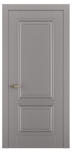 Міжкімнатні двері Estetdoors Grand 3D /1.2 RAL7036 Глухі Фарба