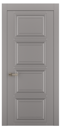 Міжкімнатні двері Estetdoors Grand 3D /1.4 RAL7036 Глухі Фарба