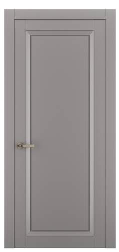 Міжкімнатні двері Estetdoors Grand 3D /2.1 RAL7036 Глухі Фарба