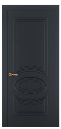 Міжкімнатні двері Estetdoors Grand 3D /3 RAL7016 Глухі Фарба