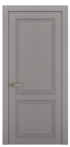 Міжкімнатні двері Estetdoors Grand 3D /5 RAL7036 Глухі Фарба