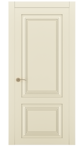 Міжкімнатні двері Estetdoors Grand 2D /4.2 RAL1013 Глухі Фарба