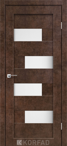 Міжкімнатні двері Korfad Parma PM-10 Арт бетон Плівка