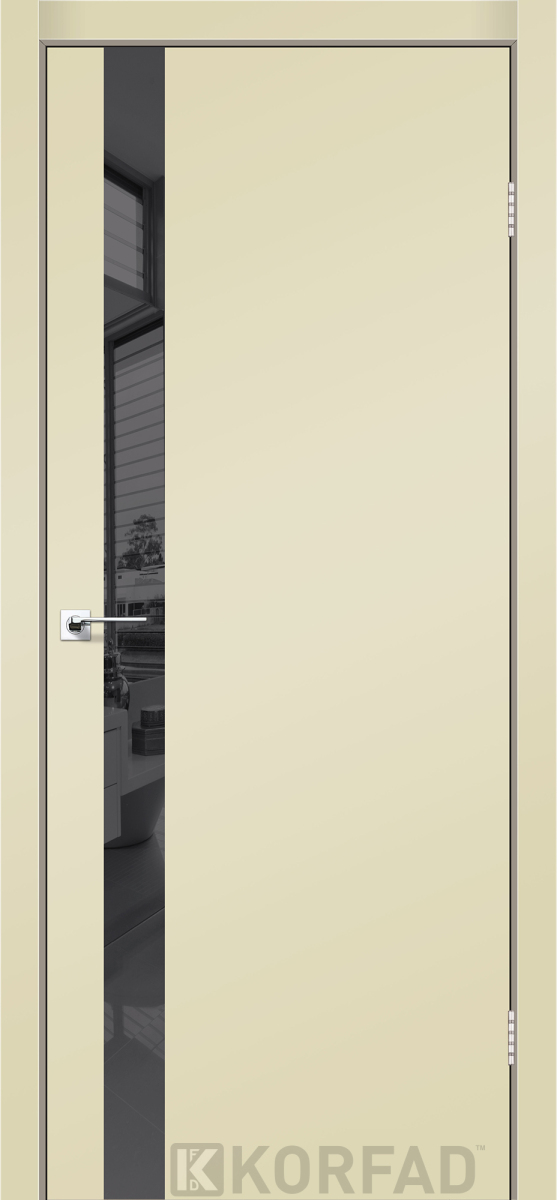 Купити Каркасно-щитові двері GLASS LOFT PLATO GLP-02, Super PET магнолія, Графіт дзеркало | Двері-Маркет Купити Каркасно-щитові двері GLASS LOFT PLATO GLP-02, Super PET магнолія, Графіт дзеркало | Двері-Маркет