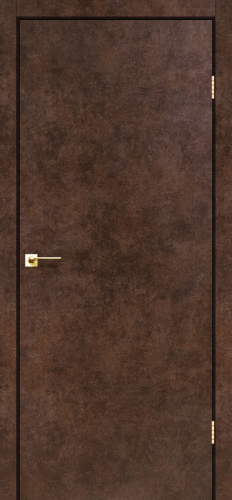 Міжкімнатні двері Korfad Loft plato LP-01 Арт бетон Глухі Плівка