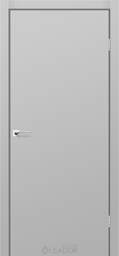 Міжкімнатні двері Leador Express SIMPLI - LOFT SL-01 Світло-сірий супермат Плівка
